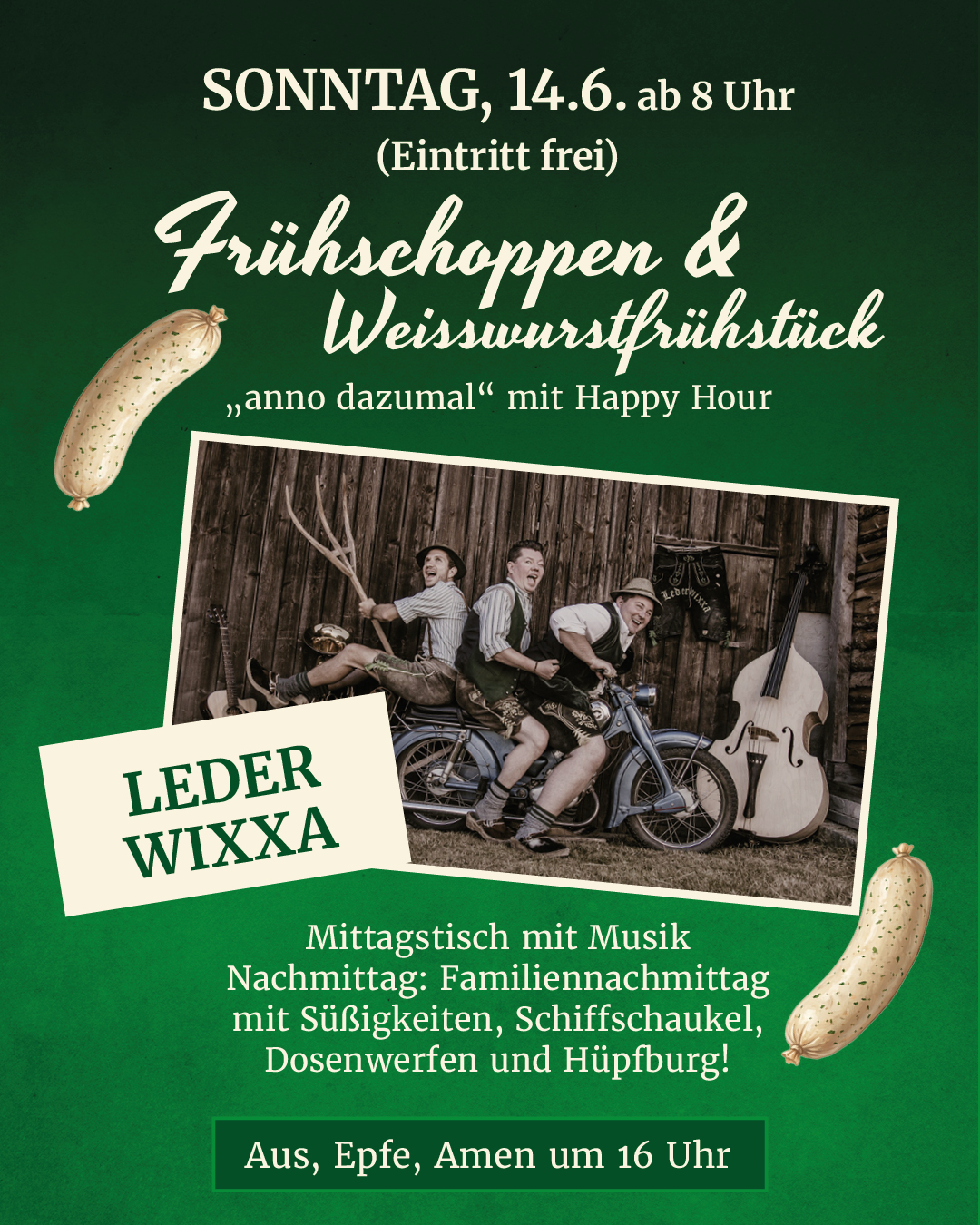 Lindner Programm Sonntag